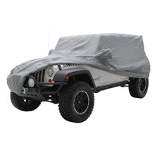 Load image into Gallery viewer, 0718-Wrangler-Jk-4Dr-Full-Climate-Jeep-Cover-WStorage-Bag;-Gray