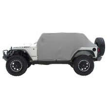 Load image into Gallery viewer, 0718-Wrangler-Jk-4Dr-Waterresistant-Cab-Cover-WDoor-Flaps;-Gray