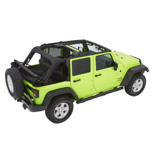 Load image into Gallery viewer, 0718-Wrangler-Jk-4Dr-(Jeep-Trademark)-Trektop-Glide-Black-Diamond