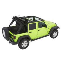 Load image into Gallery viewer, 0718-Wrangler-Jk-4Dr-(Jeep-Trademark)-Trektop-Glide-Black-Diamond