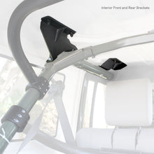 Load image into Gallery viewer, 0718-Wrangler-Jk-Mounts-To-Roof-And-Roll-Bars-Black-Mount-Kits