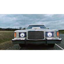 Load image into Gallery viewer, 0718-Wrangler-Jk-Offroad-7In-High-Powered-Led-Headlightsblack-Bezelwhite-DrivePass