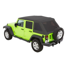 Load image into Gallery viewer, 0718-Wrangler-Jk-Unltd-Trektop-Glide-Softop;-Inc-Convertible-Top-Folding-Frame;-Granite-Grey-Twill