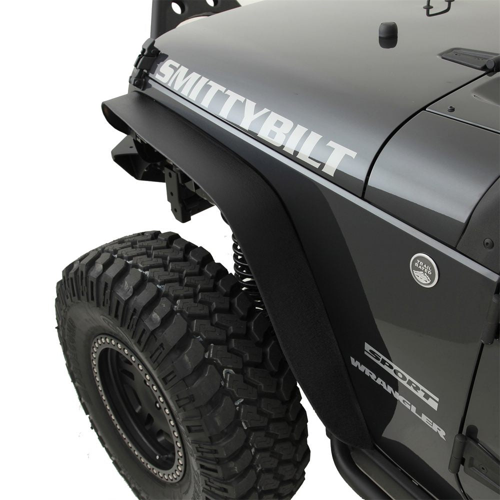 0718-Wrangler-Jk-Xrc-4In-Fender-Flares;-Set-Of-4;-Black-Textured