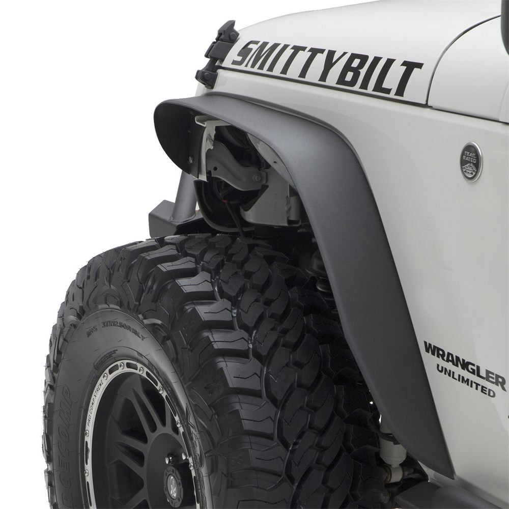 0718-Wrangler-Jk-Xrc-4In-Fender-Flares;-Set-Of-4;-Black-Textured
