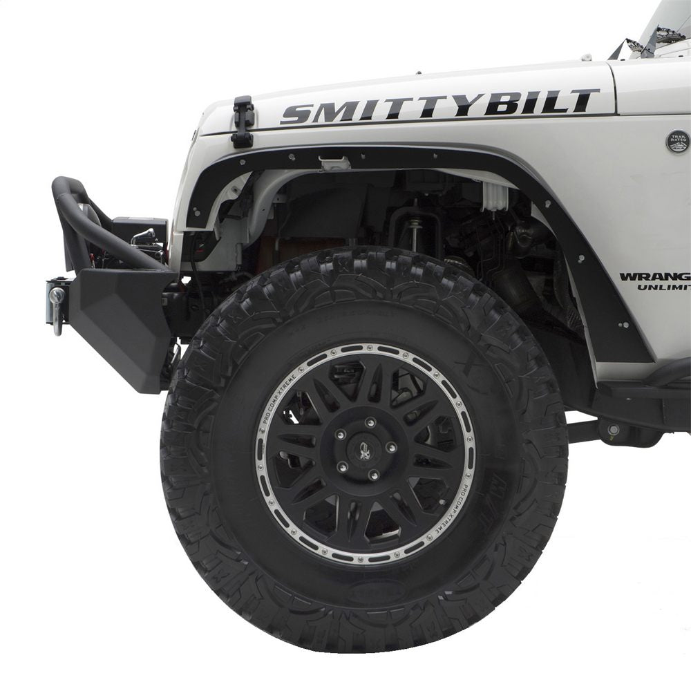 0718-Wrangler-Jk-Xrc-4In-Fender-Flares;-Set-Of-4;-Black-Textured
