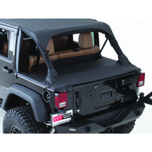 Load image into Gallery viewer, 0718-Wrangler-(Jk)-2-Door-Tonneau-Cover-For-Oem-Soft-Top-W-Channel-Mount-Black-Diamond
