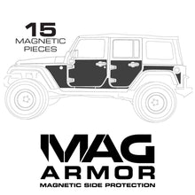 Load image into Gallery viewer, 0718-Wrangler-(Jk)-4-Door-Magarmor-(Magnetic-Trail-Skins)