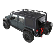 Load image into Gallery viewer, 0718-Wrangler-(Jk)-4-Door-Src-Roof-Rack-300-Lb-Rating-Black-Textured