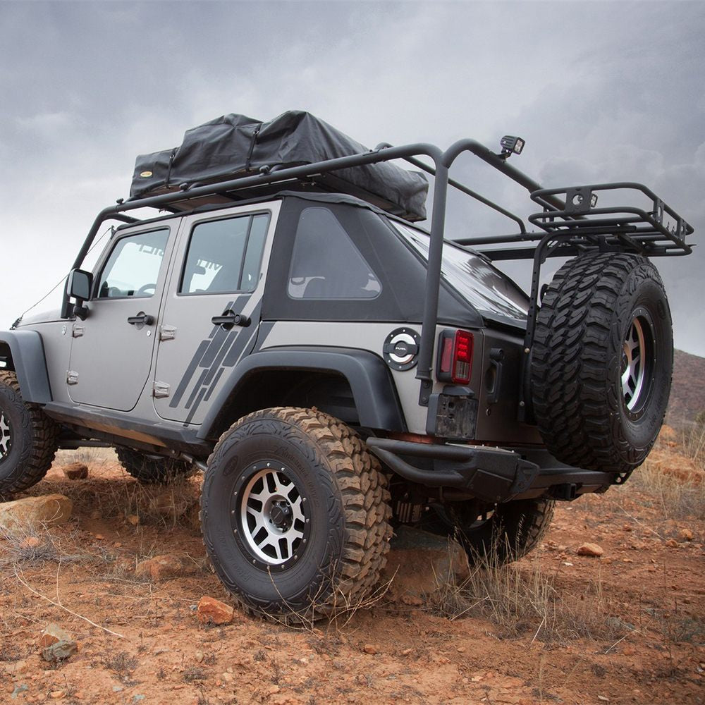 0718-Wrangler-(Jk)-4-Door-Src-Roof-Rack-300-Lb-Rating-Black-Textured