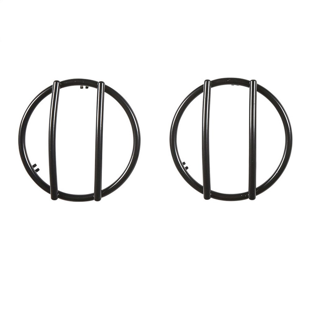 0718-Wrangler-(Jk)-Euro-Turn-Signal-Guards-Black-2-Piece