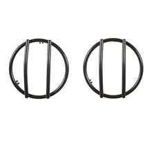 Load image into Gallery viewer, 0718-Wrangler-(Jk)-Euro-Turn-Signal-Guards-Black-2-Piece