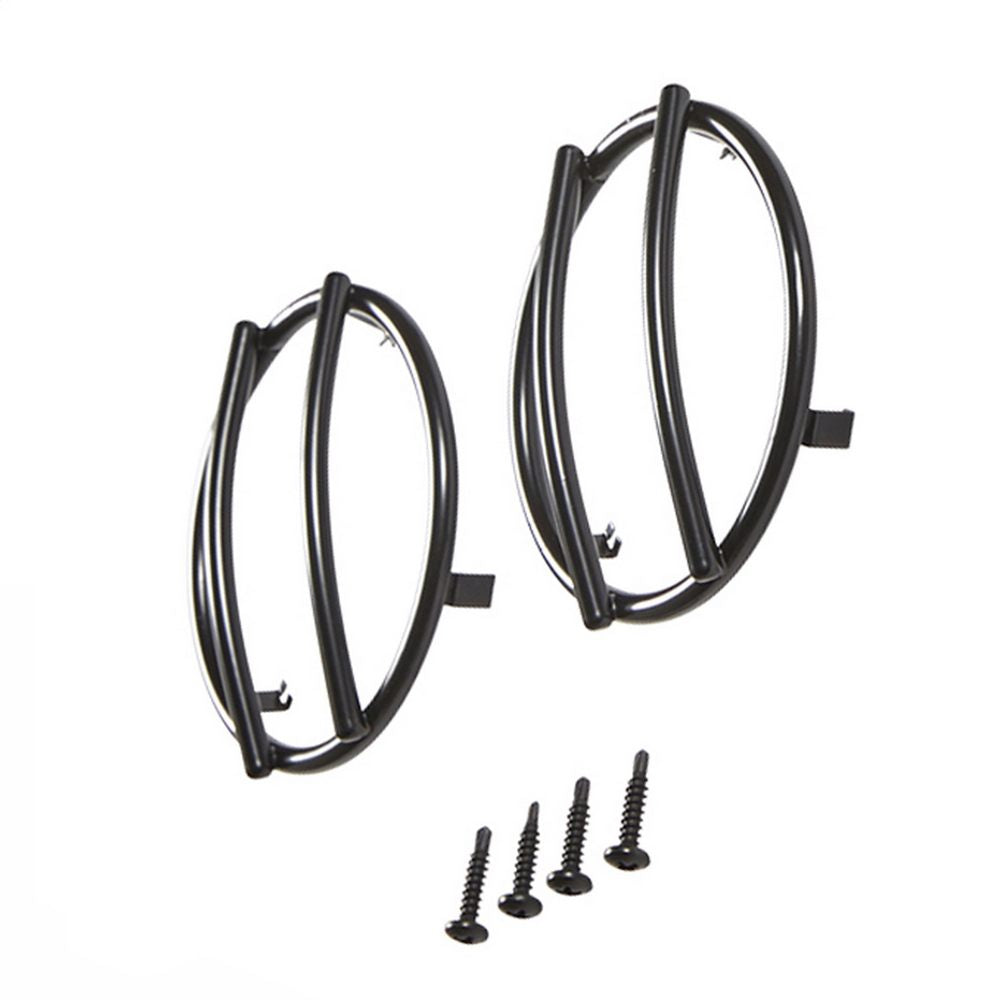 0718-Wrangler-(Jk)-Euro-Turn-Signal-Guards-Black-2-Piece