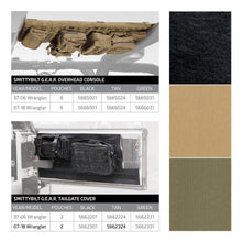 Load image into Gallery viewer, 0718-Wrangler-(Jk)-Gear-Tailgate-Cover-Coyote-Tan