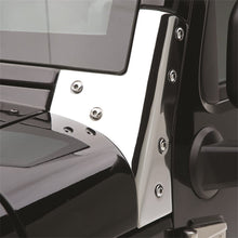 Load image into Gallery viewer, 0718-Wrangler-(Jk)-Windshield-Brackets-Stainless-Steel