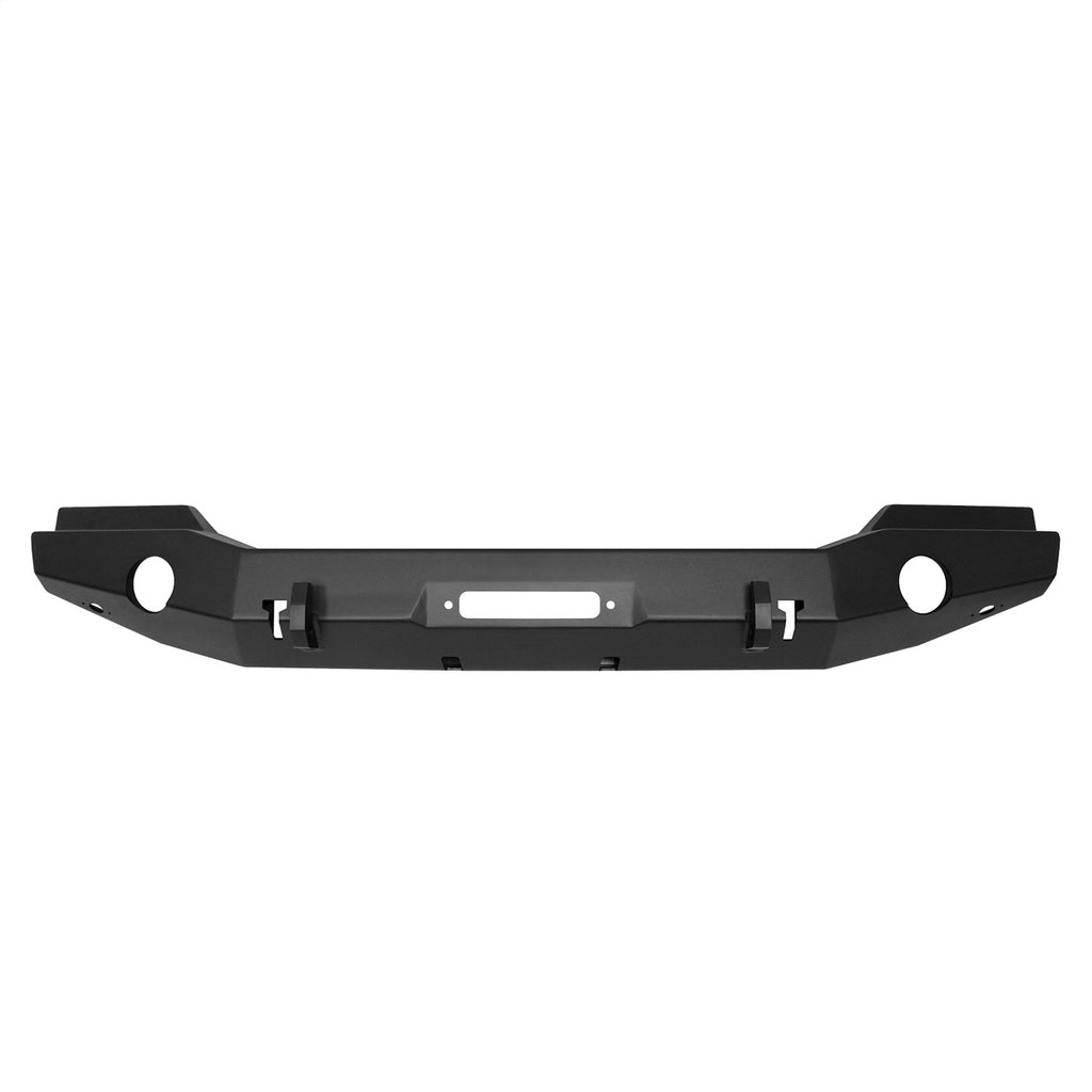 0718-Wrangler(Excl-2018-Jl)Textured-Black-Wj2-Full-Width-Front-Bumper