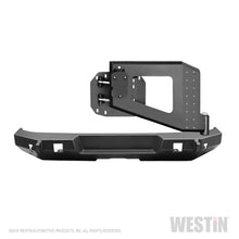 Load image into Gallery viewer, 0718-Wrangler(Excl-2018-Jl)Textured-Black-Wj2-Rear-Bumper-WTire-Carrier