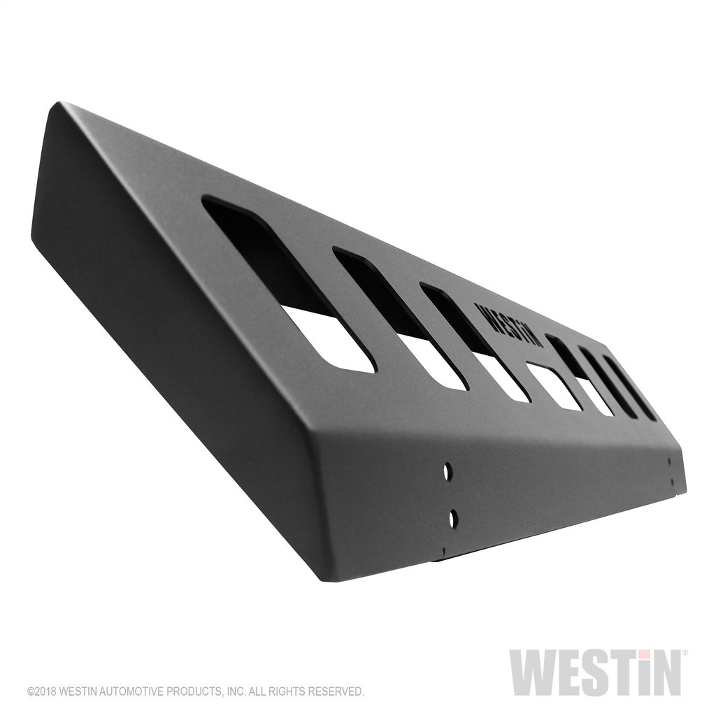 0718-Wrangler(Excl-2018-Jl)Textured-Black-Wj2-Skid-Plate-For-Stuby-Bumper