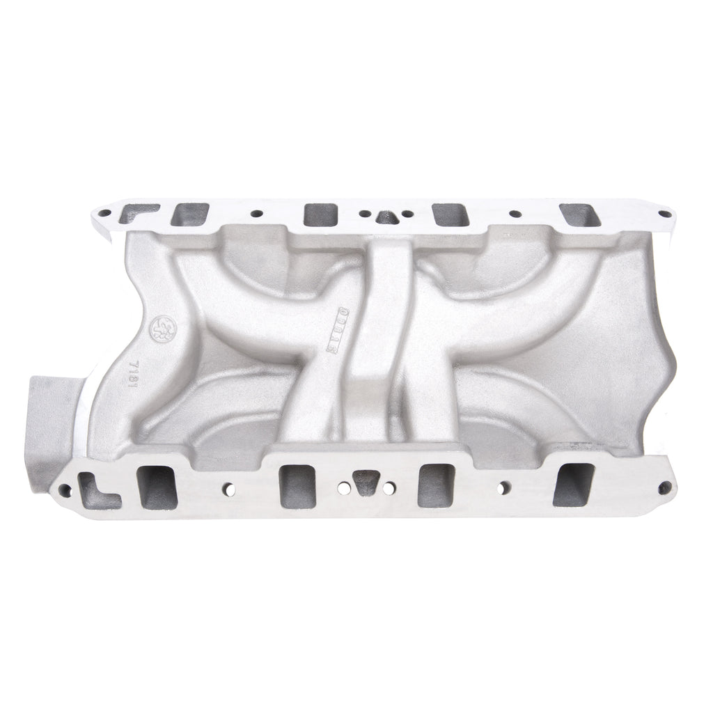 Edelbrock 71811 Performer RPM Small Block Ford 351W Polished Intake Manifold for Select Ford Country Sedan, Ford Country Squire, Ford Custom, Ford Custom 500, Ford Fairlane, Ford Falcon, Ford Galaxie 500, Ford LTD, Ford Mustang, Ford Ranch Wagon, Ford