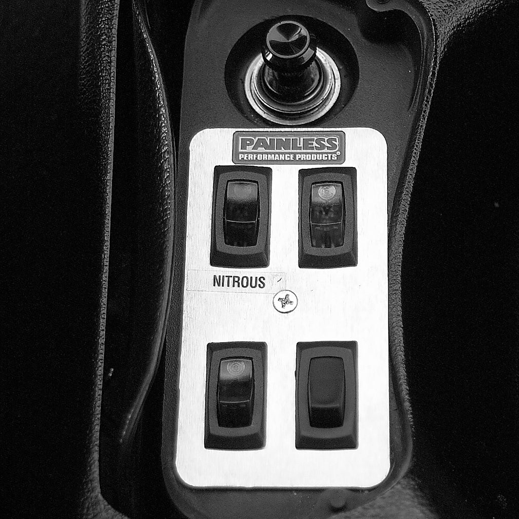 Edelbrock 72283 Multi-Purpose Switch Panel Kit for Select Ford Mustang