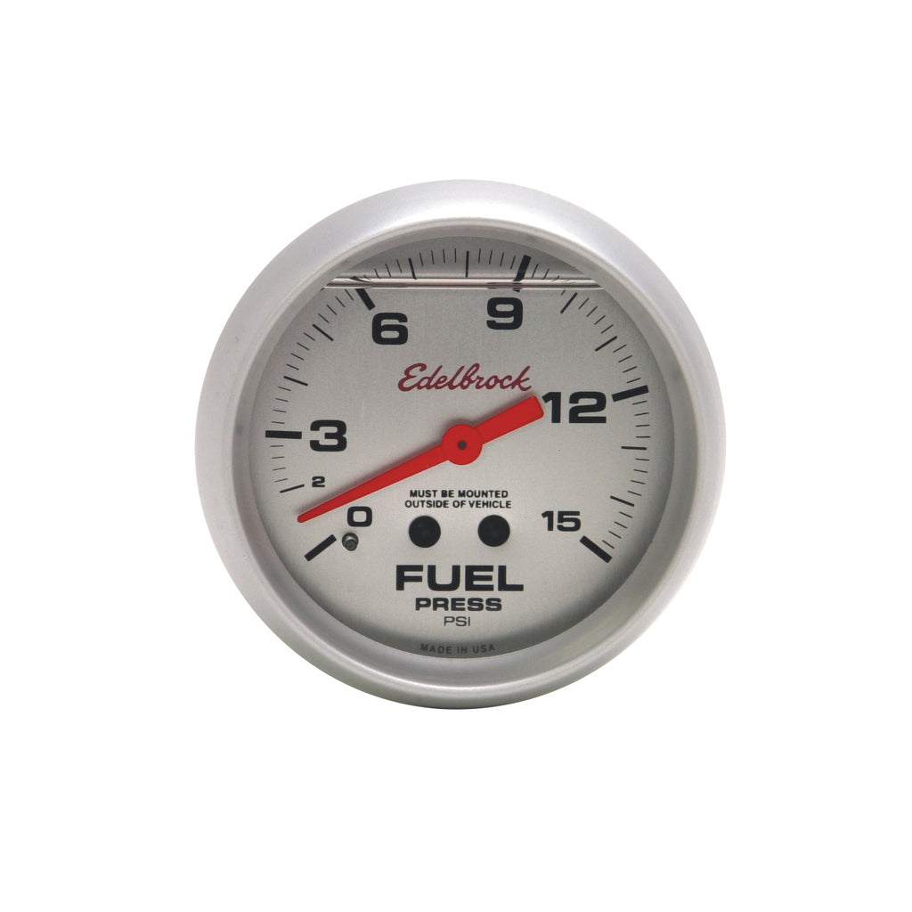 Edelbrock 73828 Fuel Pressure Gauge