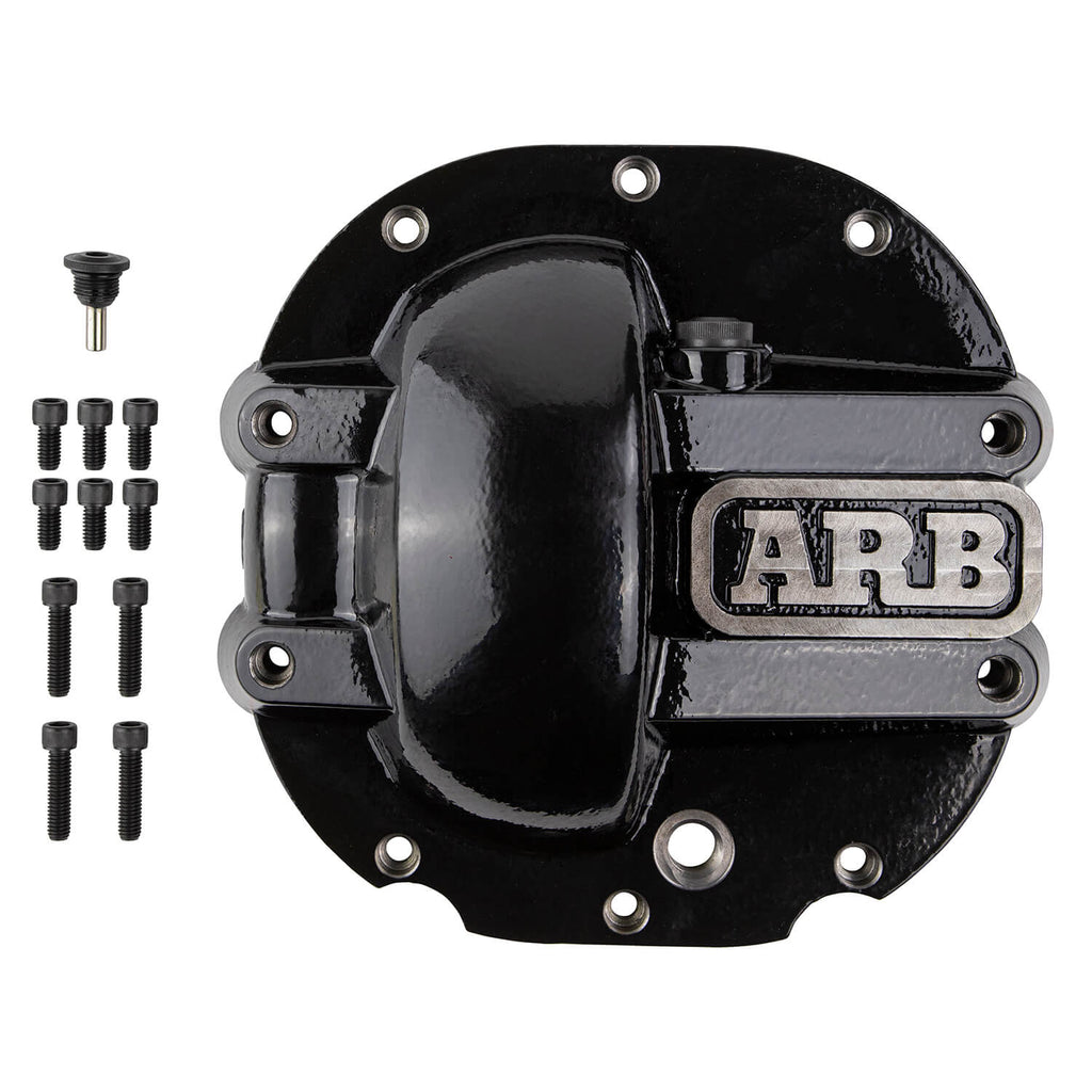 ARB 0750006B Differential Cover for Select Ford Bronco, Ford Bronco II, Ford Crown Victoria, Ford E-100 Econoline, Ford E-100 Econoline Club Wagon, Ford E-150, Ford E-150 Club Wagon, Ford E-150 Econoline, Ford E-150 Econoline Club Wagon, Ford E-250