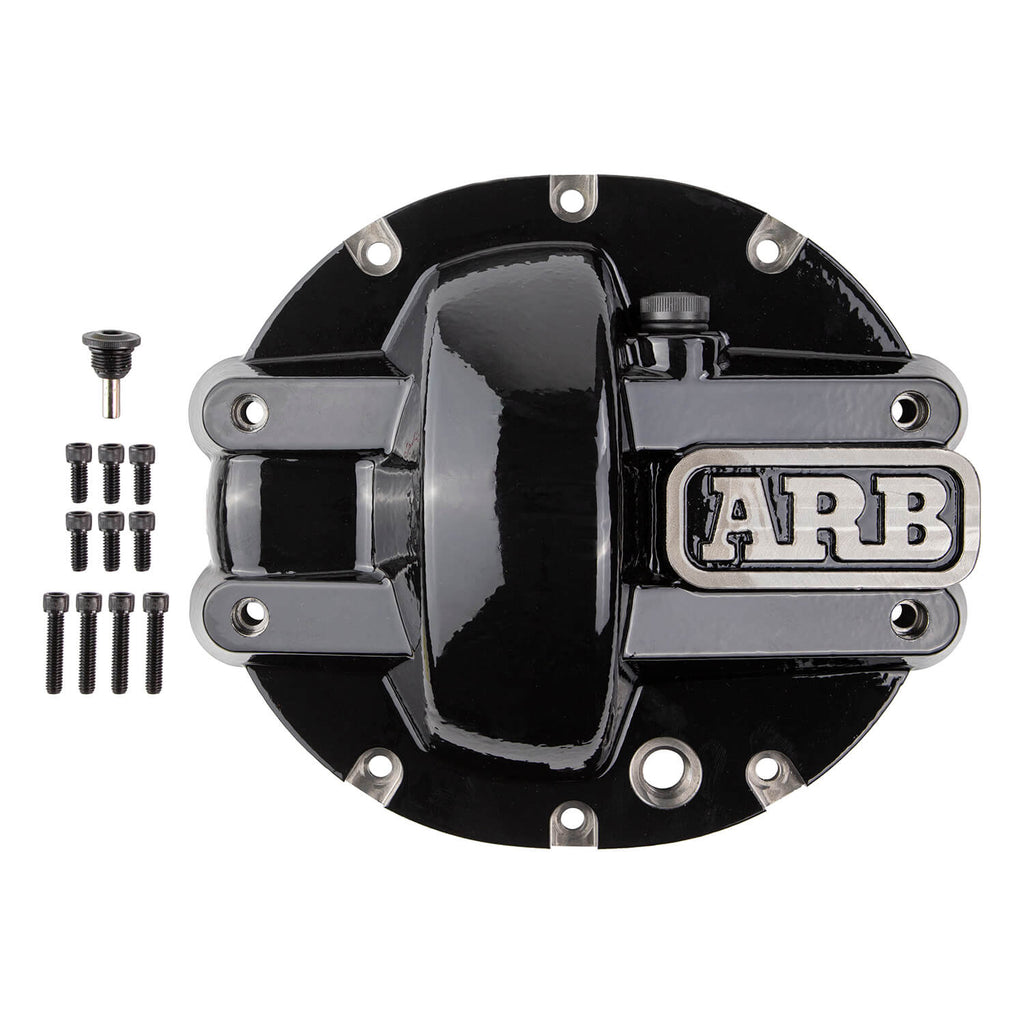 ARB 0750007B Differential Cover for Select Chevrolet Blazer, Chevrolet Colorado, Chevrolet G10, Chevrolet K10, Chevrolet K10 Suburban, Chevrolet K1500, Chevrolet K1500 Suburban, Chevrolet K5 Blazer, Chevrolet Tahoe, GMC Canyon, GMC Jimmy, GMC K1500, GMC