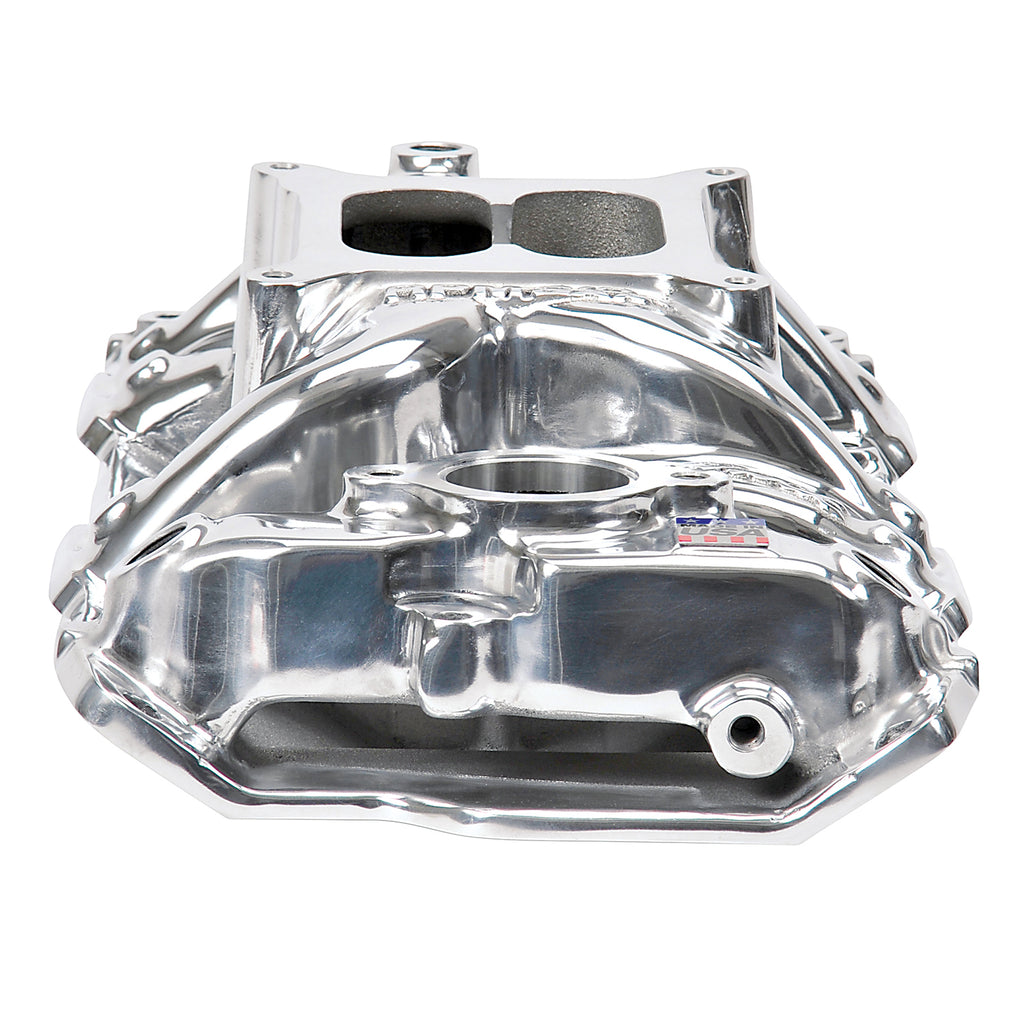 Edelbrock 75011 Performer RPM AIR-Gap Small Block Chevy Polished Intake Manifold for Select Avanti II, Buick Century, Buick LeSabre, Buick Regal, Buick Skylark, Checker Aerobus, Checker Deluxe, Checker Marathon, Checker Taxicab, Chevrolet 3B, Chevrolet