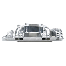 Load image into Gallery viewer, Edelbrock 75011 Performer RPM AIR-Gap Small Block Chevy Polished Intake Manifold for Select Avanti II, Buick Century, Buick LeSabre, Buick Regal, Buick Skylark, Checker Aerobus, Checker Deluxe, Checker Marathon, Checker Taxicab, Chevrolet 3B, Chevrolet