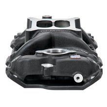 Load image into Gallery viewer, Edelbrock 75013 Performer RPM AIR-Gap Small Block Chevy Black Intake Manifold for Select Avanti II, Buick Century, Buick LeSabre, Buick Regal, Buick Skylark, Checker Aerobus, Checker Deluxe, Checker Marathon, Checker Taxicab, Chevrolet 3B, Chevrolet 3C,
