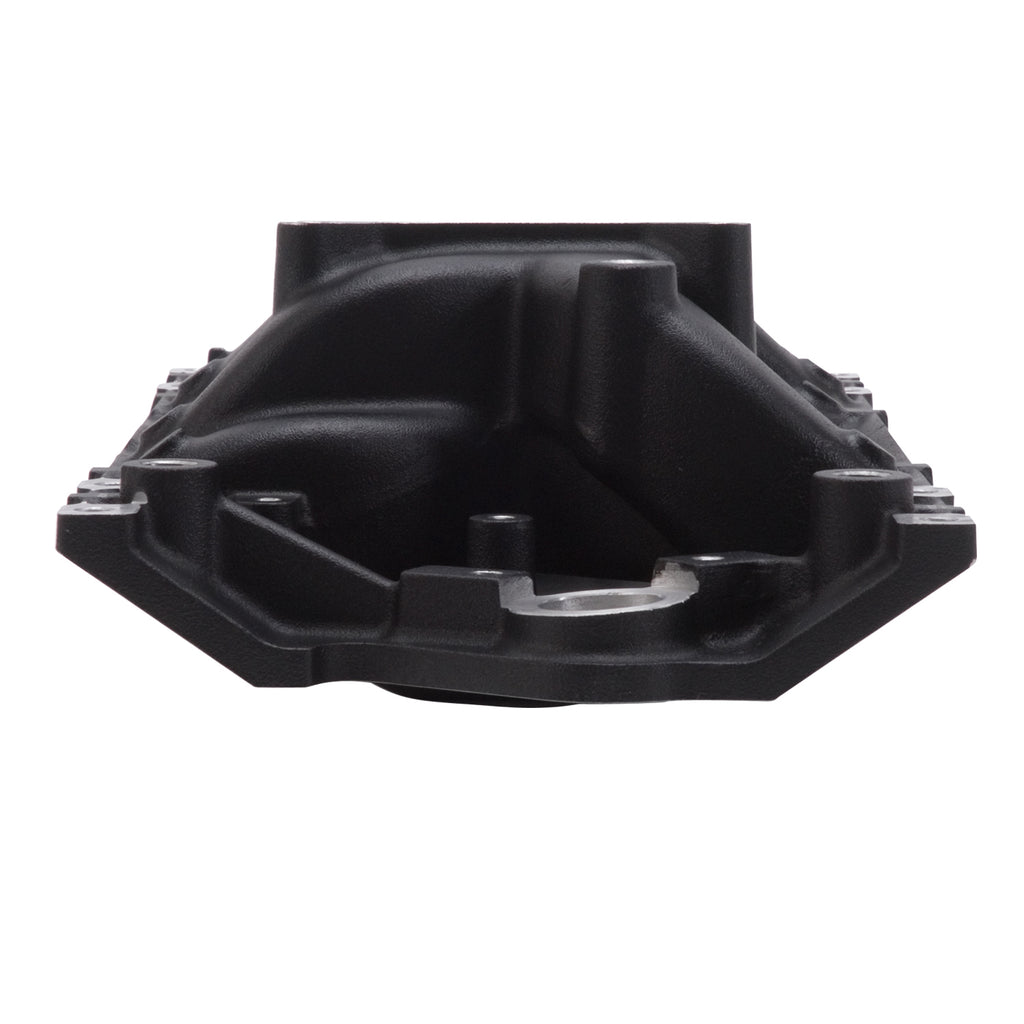 Edelbrock 75163 Performer RPM AIR-GAP Small Block Chevy Vortec Black Intake Manifold