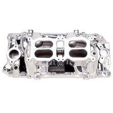 Load image into Gallery viewer, Edelbrock 75204 Engine Intake Manifold for Select Chevrolet Bel Air, Chevrolet Biscayne, Chevrolet Blazer, Chevrolet Brookwood, Chevrolet C10, Chevrolet C10 Pickup, Chevrolet C10 Suburban, Chevrolet C20, Chevrolet C20 Pickup, Chevrolet C20 Suburban,