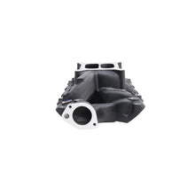 Load image into Gallery viewer, Edelbrock 75213 RPM Air-Gap Small Block Ford 302 Black Intake Manifold for Select AC Shelby Cobra, DeTomaso Mangusta, Ford 300, Ford Bronco, Ford Country Sedan, Ford Country Squire, Ford Custom, Ford Custom 500, Ford E-100 Econoline, Ford E-100 Econoline