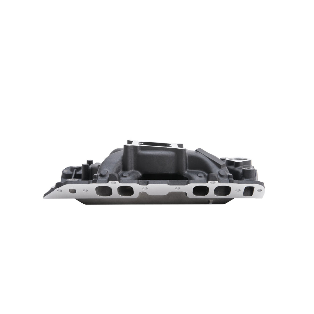 Edelbrock 75613 RPM Air-Gap Big Block Chevy 2-O Black Intake Manifold for Select Chevrolet Bel Air, Chevrolet Biscayne, Chevrolet Blazer, Chevrolet Brookwood, Chevrolet C10, Chevrolet C10 Pickup, Chevrolet C10 Suburban, Chevrolet C20, Chevrolet C20