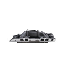Load image into Gallery viewer, Edelbrock 75613 RPM Air-Gap Big Block Chevy 2-O Black Intake Manifold for Select Chevrolet Bel Air, Chevrolet Biscayne, Chevrolet Blazer, Chevrolet Brookwood, Chevrolet C10, Chevrolet C10 Pickup, Chevrolet C10 Suburban, Chevrolet C20, Chevrolet C20