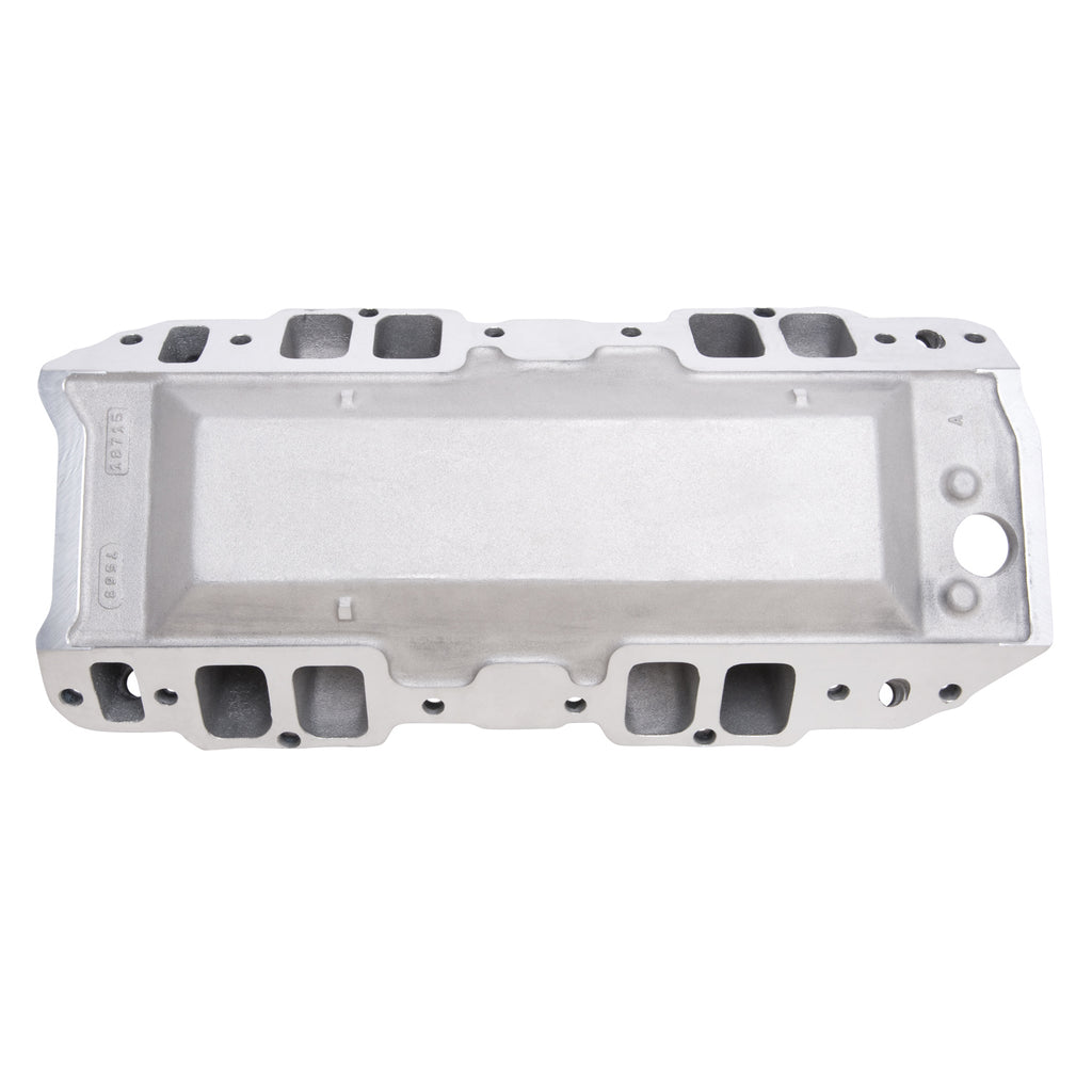 Edelbrock 75621 RPM Air-Gap Big Block Chevy 2-R Polished Intake Manifold for Select Avanti II, Chevrolet Bel Air, Chevrolet Biscayne, Chevrolet Blazer, Chevrolet Brookwood, Chevrolet C10, Chevrolet C10 Pickup, Chevrolet C10 Suburban, Chevrolet C20,