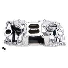 Load image into Gallery viewer, Edelbrock 75624 Engine Intake Manifold for Select Avanti II, Chevrolet Bel Air, Chevrolet Biscayne, Chevrolet Blazer, Chevrolet Brookwood, Chevrolet C10, Chevrolet C10 Pickup, Chevrolet C10 Suburban, Chevrolet C20, Chevrolet C20 Pickup, Chevrolet C20