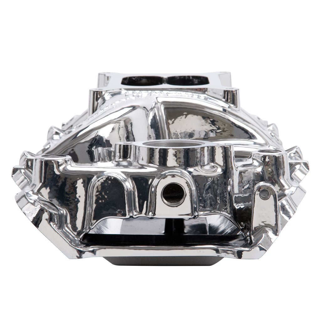 Edelbrock 75624 Engine Intake Manifold for Select Avanti II, Chevrolet Bel Air, Chevrolet Biscayne, Chevrolet Blazer, Chevrolet Brookwood, Chevrolet C10, Chevrolet C10 Pickup, Chevrolet C10 Suburban, Chevrolet C20, Chevrolet C20 Pickup, Chevrolet C20