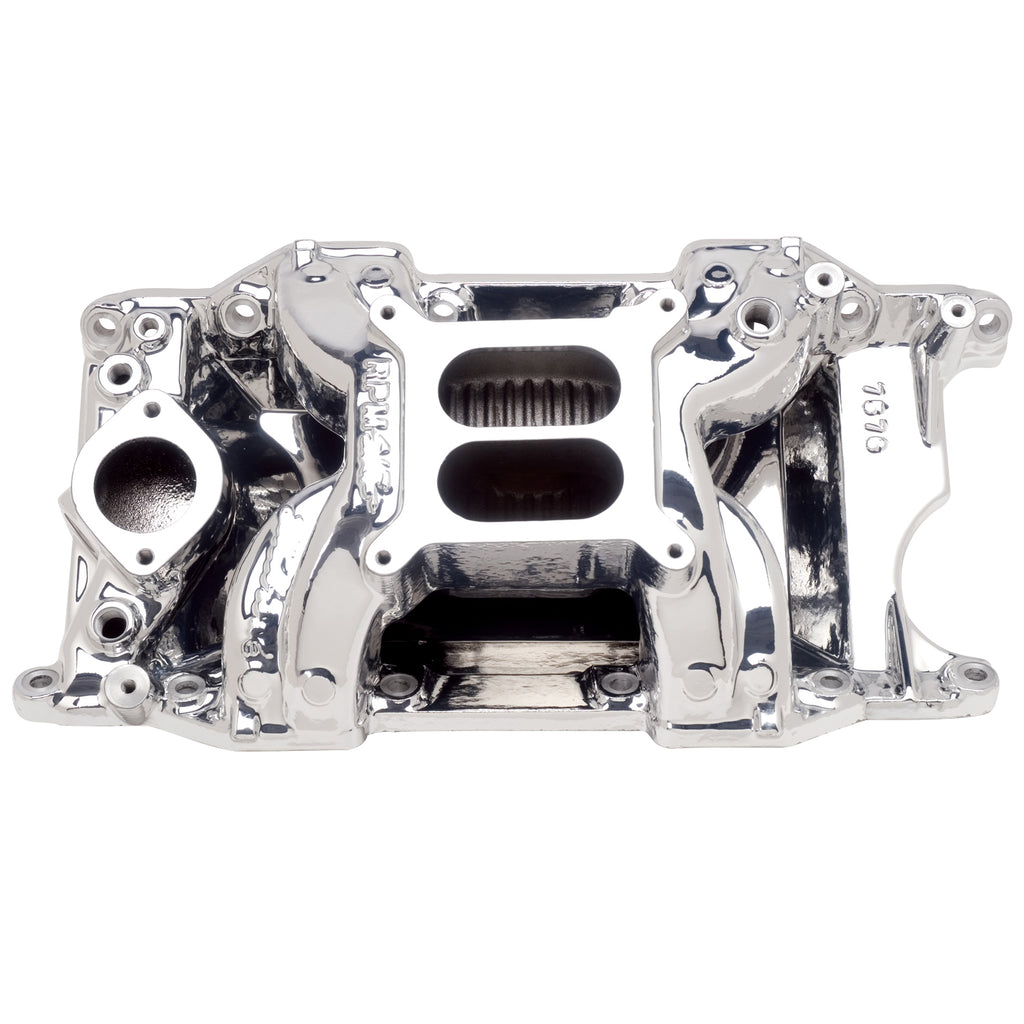 Edelbrock 75764 Engine Intake Manifold for Select Bristol 408, Bristol 409, Bristol 410, Chrysler Cordoba, Chrysler LeBaron, Chrysler New Yorker, Chrysler Newport, Chrysler Town & Country, Dodge Aspen, Dodge B100, Dodge B100 Van, Dodge B150, Dodge B200,