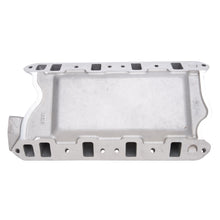 Load image into Gallery viewer, Edelbrock 75811 RPM Air-Gap Small Block Ford Polished Intake Manifold for Select Bricklin SV-1, DeTomaso Pantera, Ford Bronco, Ford Country Sedan, Ford Country Squire, Ford Custom, Ford Custom 500, Ford E-100 Econoline, Ford E-100 Econoline Club Wagon,