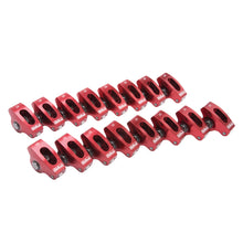 Load image into Gallery viewer, Edelbrock 77760 Red Roller Rockers for Small-Block Chevy 3/8 stud 1.5:1 Wide body (Qty 16)