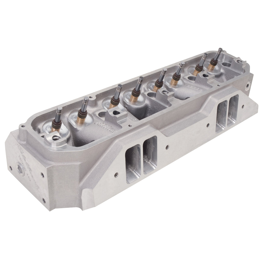 Edelbrock 77949 Victor RB/ B Big-Block Chrysler Max Wedge Cylinder Head W/ Valves for Select Bristol 411, Chrysler 300, Chrysler Cordoba, Chrysler Imperial, Chrysler New Yorker, Chrysler Newport, Chrysler Saratoga, Chrysler Town & Country, Chrysler