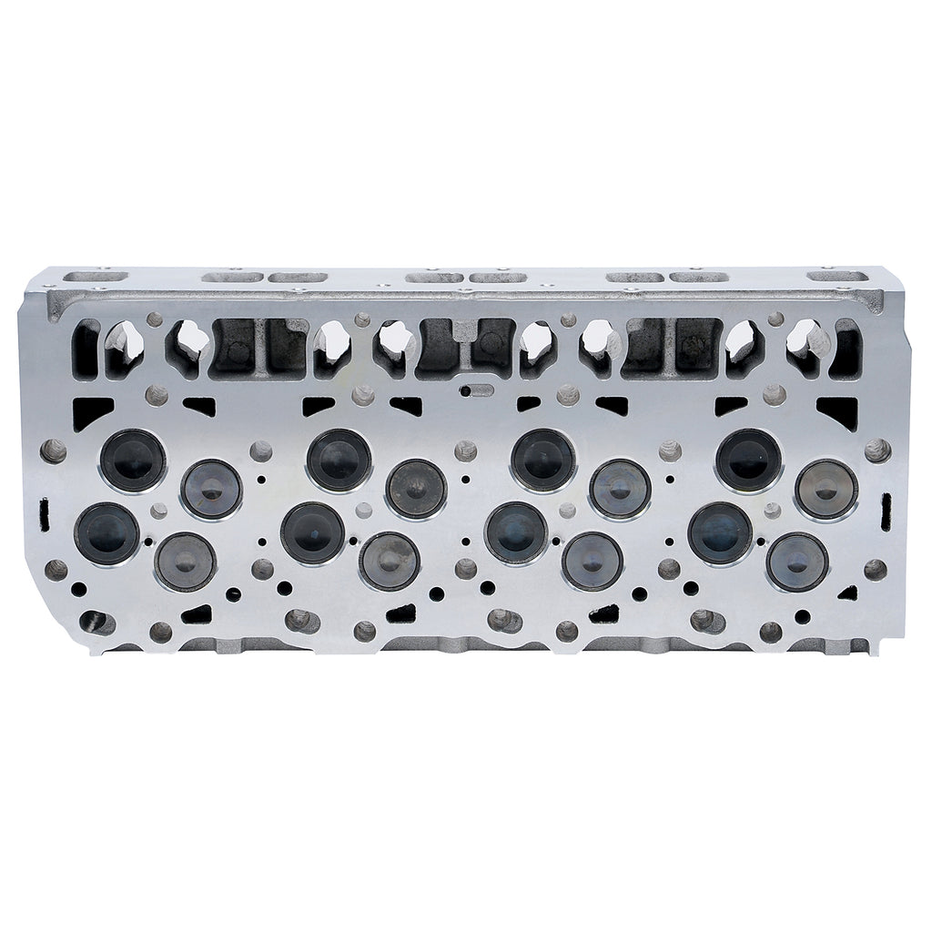 Edelbrock 79029 Cylinder Head Chevy 2001-2004 LB7 Duramax Diesel V8 6.6L Single Complete for Select Chevrolet C4500 Kodiak, Chevrolet C5500 Kodiak, Chevrolet Silverado HD, Chevrolet Silverado