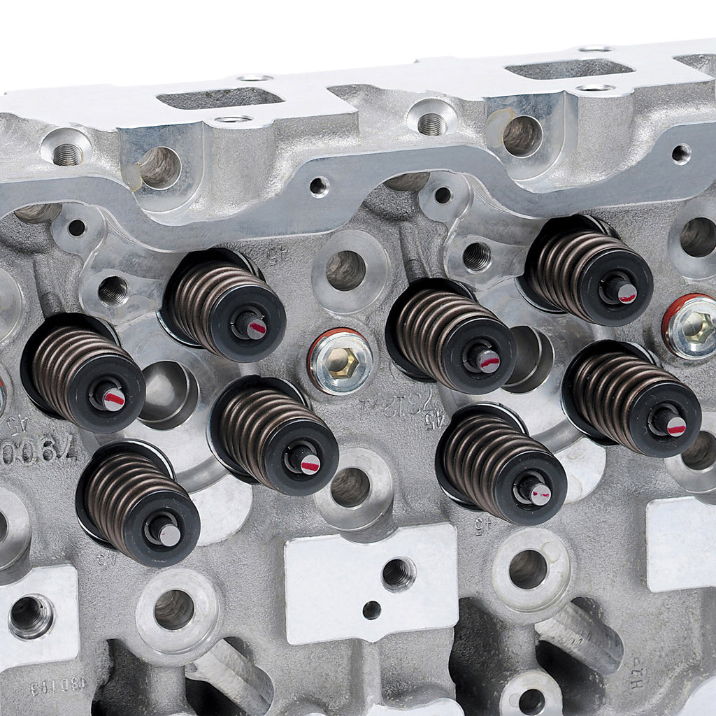 Edelbrock 79029 Cylinder Head Chevy 2001-2004 LB7 Duramax Diesel V8 6.6L Single Complete for Select Chevrolet C4500 Kodiak, Chevrolet C5500 Kodiak, Chevrolet Silverado HD, Chevrolet Silverado