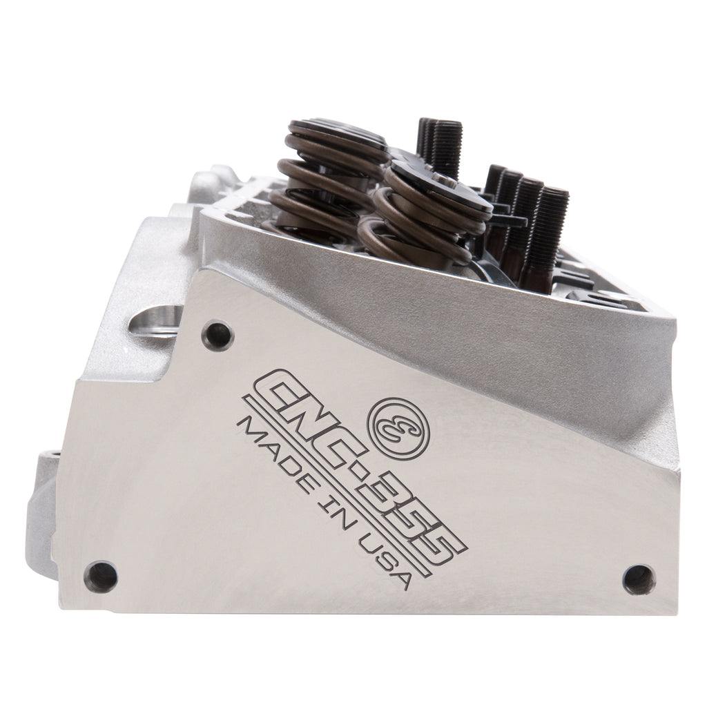 Edelbrock 79555 E-CNC Big-Block Chevy Rectangle Port Cylinder Head Hydraulic Roller for Select Chevrolet Bel Air, Chevrolet Biscayne, Chevrolet Blazer, Chevrolet Brookwood, Chevrolet C10, Chevrolet C10 Pickup, Chevrolet C10 Suburban, Chevrolet C20,
