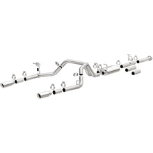 Load image into Gallery viewer, MagnaFlow Exhaust Products 19027 Street Series Polished Cat-Back System for Select Chevrolet Silverado HD, Chevrolet Silverado HD, GMC Sierra HD, GMC Sierra HD