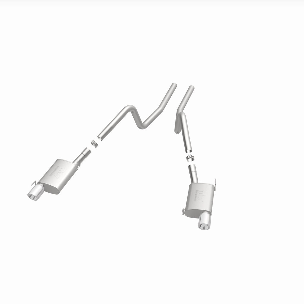 MagnaFlow Exhaust Products 15881 Street Series Polished Cat-Back System for Select Ford Mustang