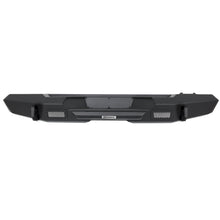 Load image into Gallery viewer, 07C-Wrangler-JkJl-Black-Trailline-Straight-Midwidth-Rear-Winch-Bumper