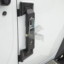 Load image into Gallery viewer, 07C-Wrangler;-20C-Gladiator-Atlas-Door-Steps;-Sold-As-Pair;-Black-Powder-Coat-Body