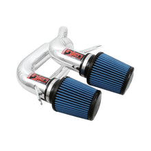 Load image into Gallery viewer, 08-09-535I-E60-3.0L-L6-Twin-Intake--Amsoil-Filters-Polished-Short-Ram-Intake
